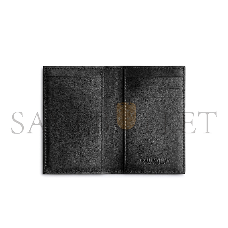 BOTTEGA VENETA CASSETTE FLAP CARD CASE 748053VBWD28803 (11.7*7.6*1cm)
